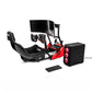 Sparco Gaming EVOLVE GP F1 Racing Sim Rig Bundle Package with Seat in BLACK