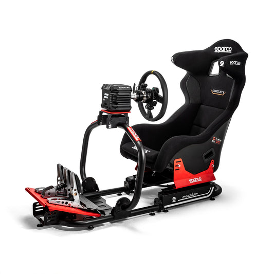 Sparco Gaming EVOLVE GT-R PRO Racing Sim Bundle with Chassis/Seat/Pedals/Wheel