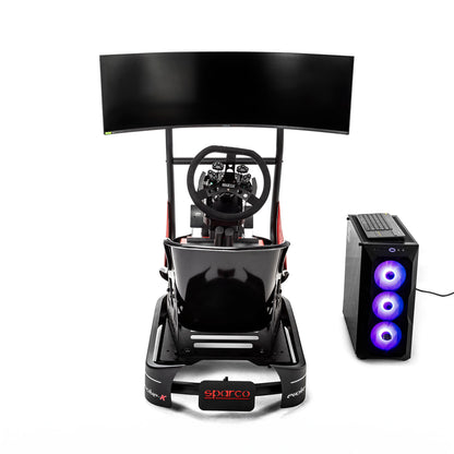 Sparco Gaming EVOLVE KART PRO RIG II Kart-Rennsimulations-Simulator-Paket