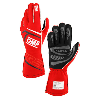 OMP FIRST Racing Gloves Fireproof FIA Motorsport Race Rally Track New Design