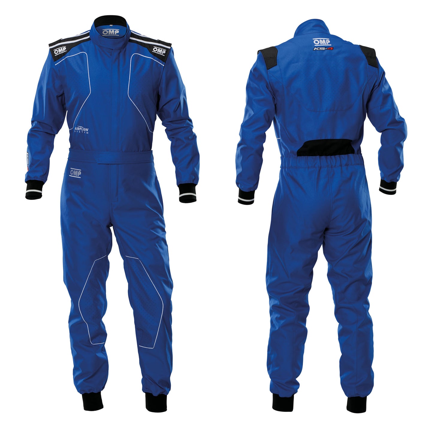 KA0-1735 2026 OMP KS-4 Karting Suit Overalls Latest Entry Level Indoor Beginner