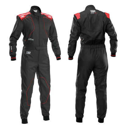 KA0-1735 2026 OMP KS-4 Karting Suit Overalls Latest Entry Level Indoor Beginner