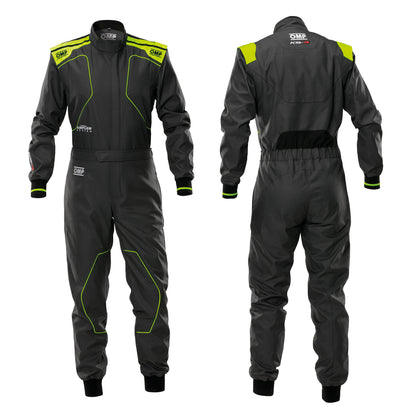KA0-1735 2026 OMP KS-4 Karting Suit Overalls Latest Entry Level Indoor Beginner