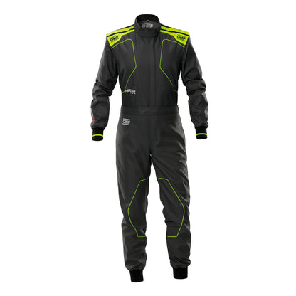 KA0-1735 2026 OMP KS-4 Karting Suit Overalls Latest Entry Level Indoor Beginner