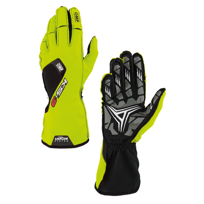 KB0-2756 2026 OMP KS-3 KS3 Karting Gloves Airflow System Breathable High Grip