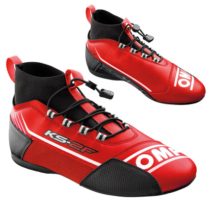 OMP KS-2F Karting Boots Kart Racing Shoes in 5 Colours and Size Range EU 32-47