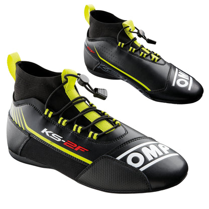 OMP KS-2F Karting Boots Kart Racing Shoes in 5 Colours and Size Range EU 32-47