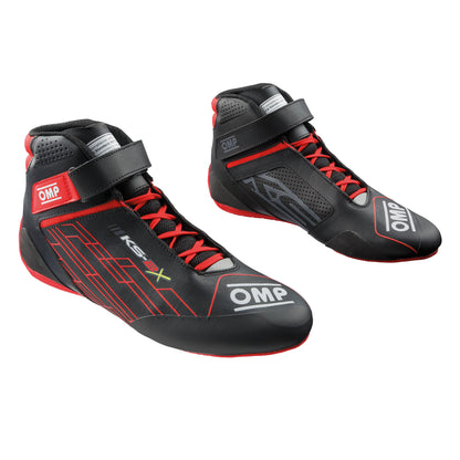 KC0-0839 2026 OMP KS-2X Kids Karting Boots Boys Kart Shoes Child Youth FIA 8877