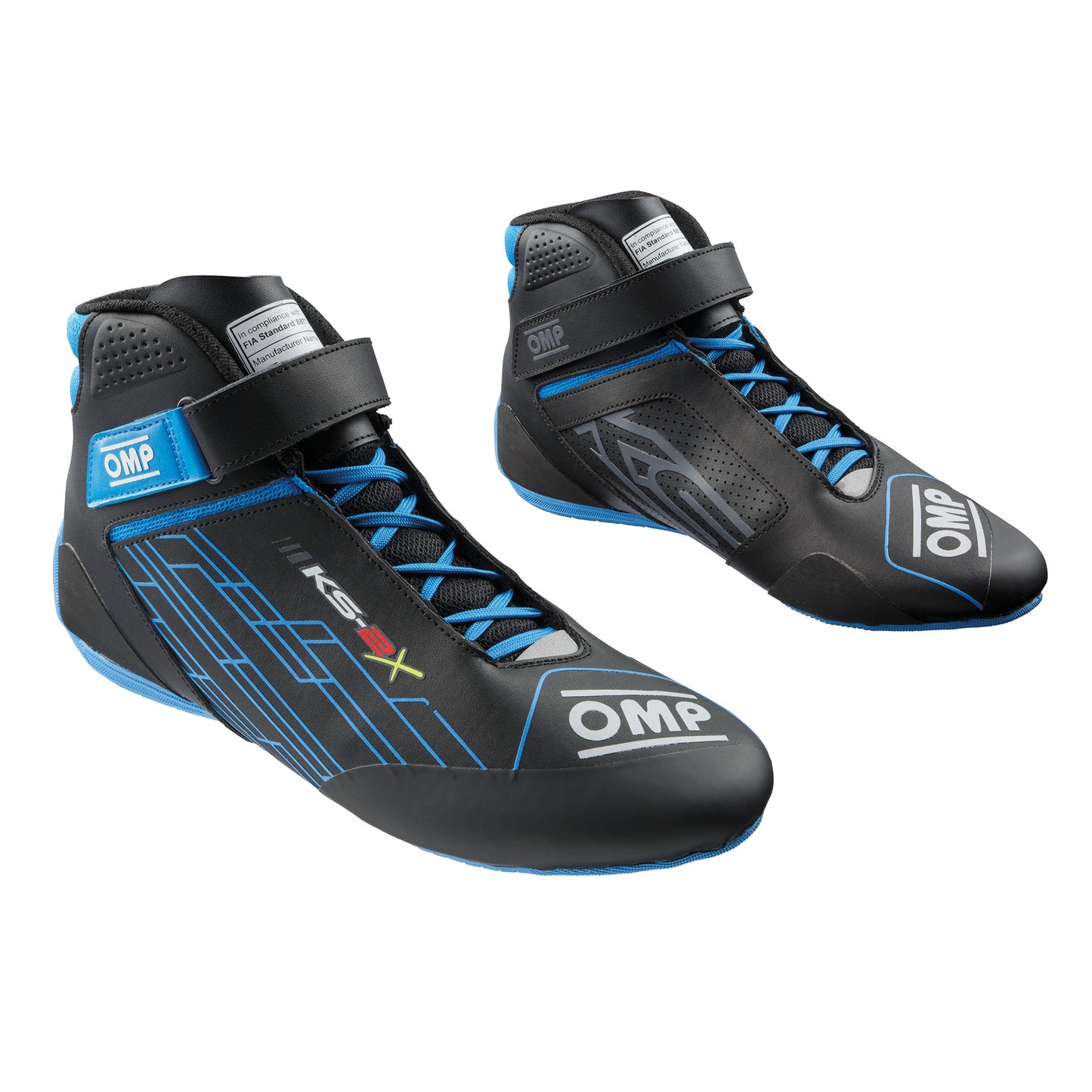 KC0-0839 2026 OMP KS-2X Kids Karting Boots Boys Kart Shoes Child Youth FIA 8877