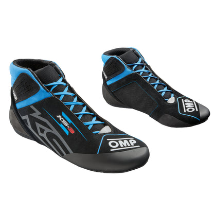 KC0-0840 2026 OMP KS-3 KS3 Karting Boots Kart Shoes Soft Suede Entry Level Model