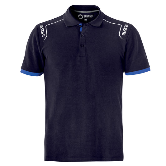 Sparco Portland Polo Shirt 100% Cotton Workwear Mechanic Pitcrew Teamwear