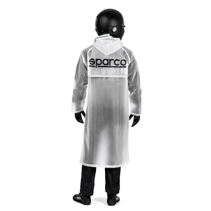 Sparco RAINCOAT EVO Karting Jacket Wet Weather Coat Paddock Mechanic Pitcrew