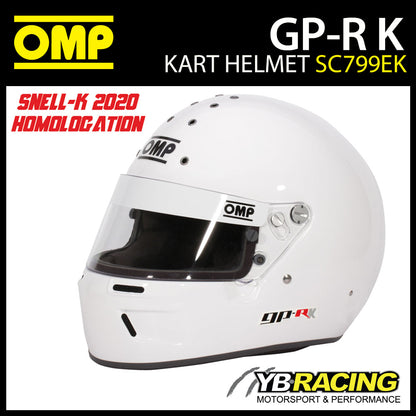 SC799EK OMP GP-R K Kart Helmet