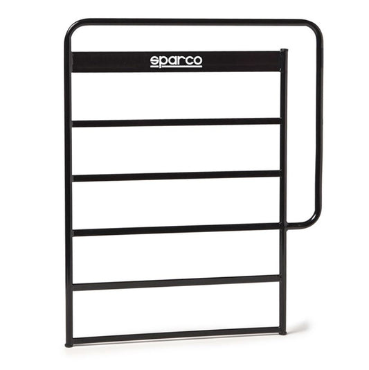 00594T Sparco Pit Board Frame Only Black Aluminium 4-Row Reflection Proof