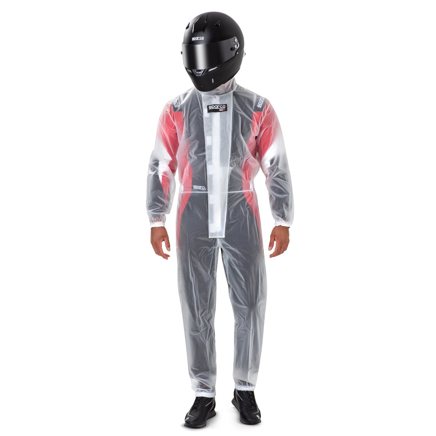 Sparco T-1 T1 EVO Karting Rainproof Suit Waterproof Kart Rainsuit Wet Racing