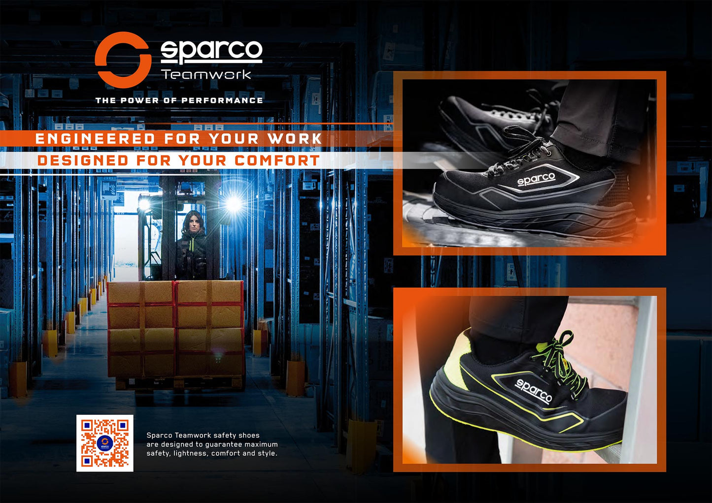 2026 Sparco S-PIKE 02 Mechanic Trainers Shoes Water Resistant EN ISO Safety