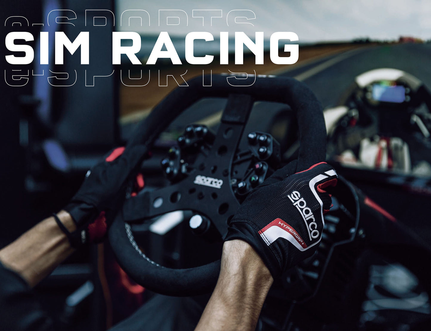 Sparco Gaming EVOLVE GT-R PRO Racing Sim Bundle with Chassis/Seat/Pedals/Wheel