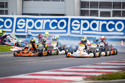 Sparco NEXT GENERATION Kart-T-Shirt für Kinder, Junior, 100 % Baumwolle, 3–11 Jahre