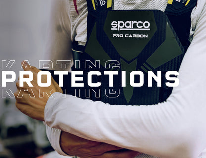 Sparco PRO CARBON Rib Protector Vest for Karting Go-Kart Racing FIA 8870-2018