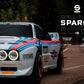 01395MR Neue 2023 Sparco Martini Racing Shorts Smartes, klassisches Design aus Baumwolltwill