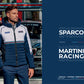 Sparco Lancia Martini Racing Ladies Sweatshirt Full Zip Jacket in Womens Sizes