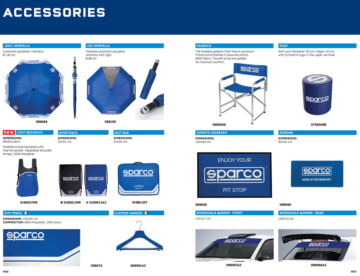 Sparco Doormat HOME OF MOTORSPORT 80x40cm Pits Paddock Motorhome Hospitality