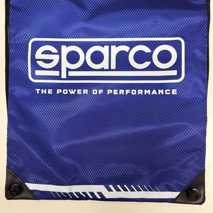 Sparco Racing Boot Bag Karting Carry Bag Drawstring BLUE 33x51cm Genuine Product