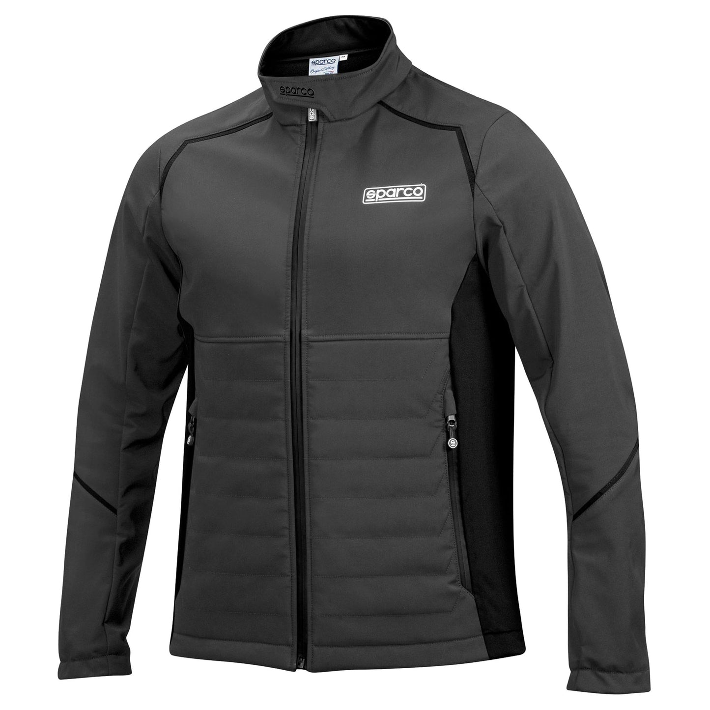 Sparco Racing Mens Softshell Fleece Jacket Coat 3-Layer Weatherproof Leisurewear