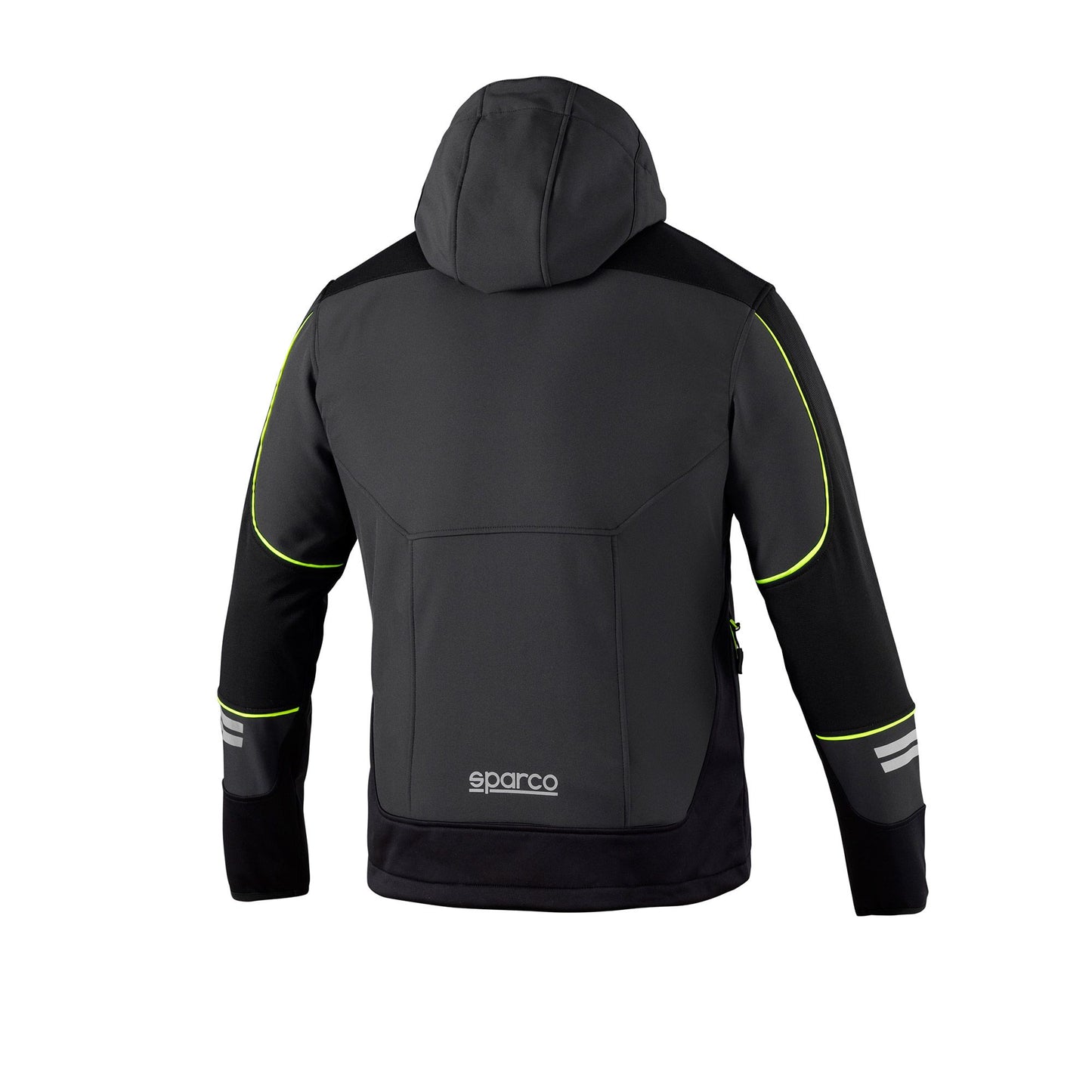 02412 Nouveau 2023 Sparco Technical Softshell Jacket for Mechanic Workwear Pitcrew