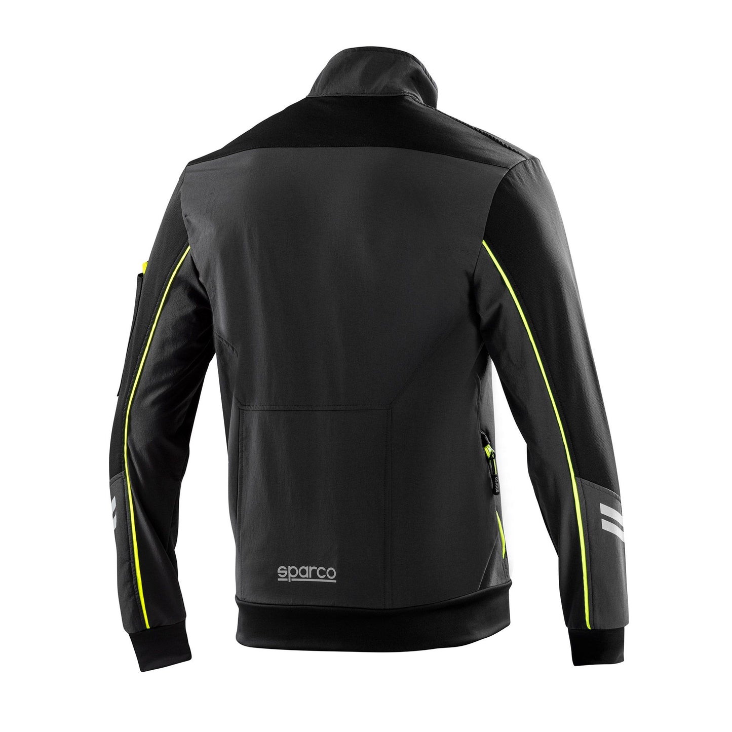 02413 Neue technische Sparco-Jacke 2023, leicht, für Mechaniker, Arbeitskleidung, Pitcrew