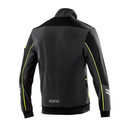 02413 Nouveau 2023 Sparco Veste Technique Légère pour Mécanicien Workwear Pitcrew