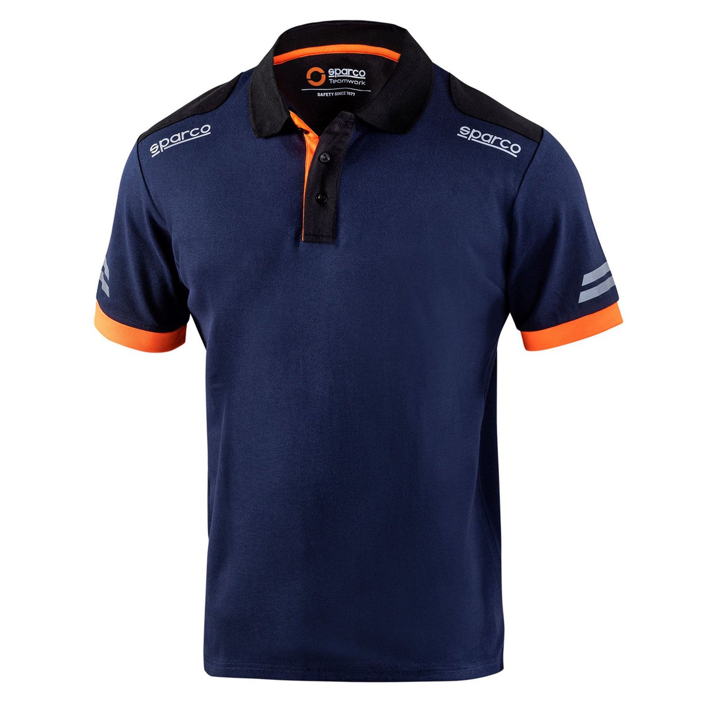 02415 Nouveau 2023 Sparco Technical Polo Shirt Mechanic Pitcrew Race Team Workwear