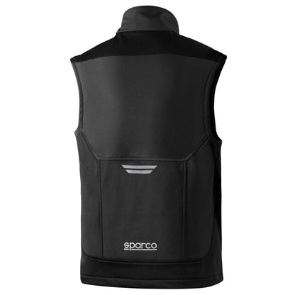 02419 Nouveau gilet technique Sparco 2023 pour mécanicien Workwear Pitcrew Team