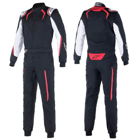 GO - Kart One Piece RACE SUIT Overalls Karting Quilted Polycotton