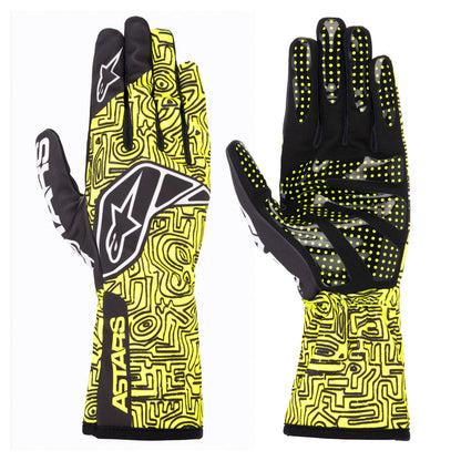 New! 3553023 Alpinestars 2023 Tech-1 K Race V2 Karting Gloves Vertical Design