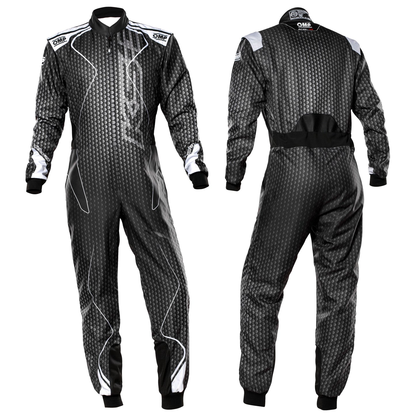 OMP KS3 KS-3 ART Karting Suit Overalls Go-Kart Racing CIK-FIA Level 2 Approved