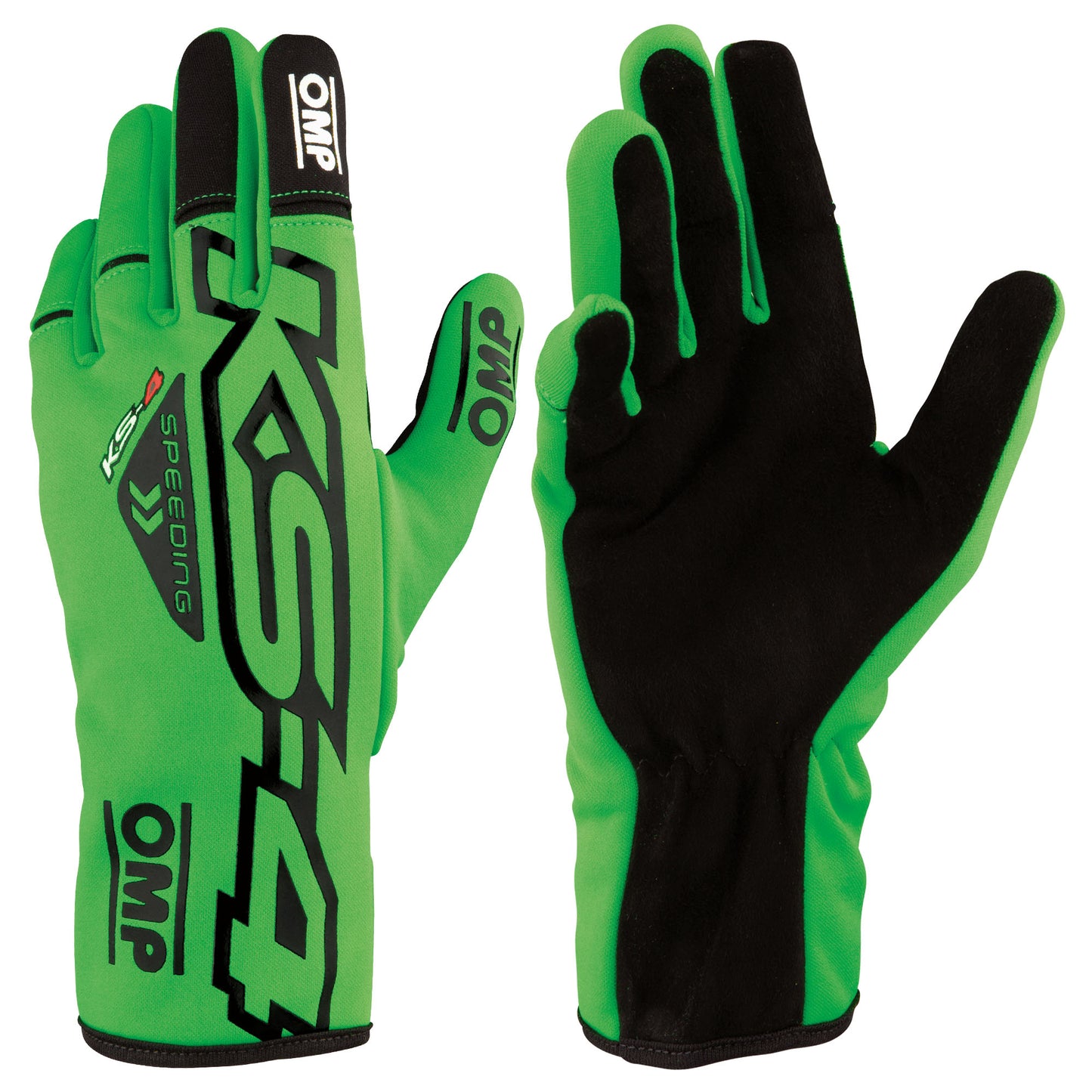 OMP KS4 Karting Gloves KS-4 Indoor Go-Karting Latest Modern Design in 6 Colours!